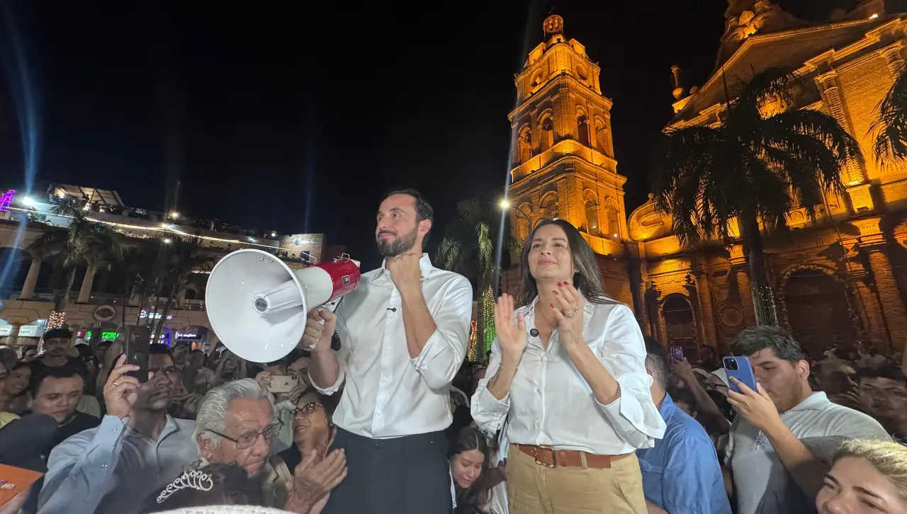 JP Velasco y Paola Aguirre confirman binomio en busca de la Gobernación cruceña