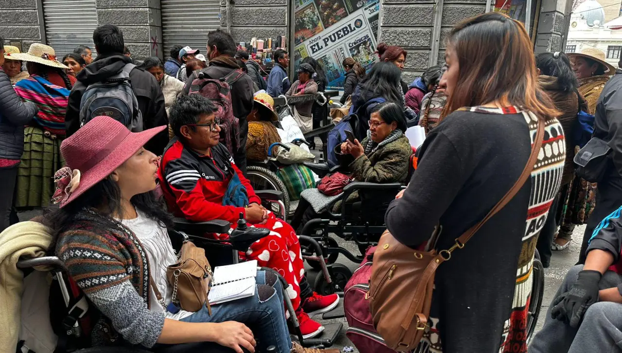 Personas con discapacidad dicen que lograron un “preacuerdo” con el Gobierno 