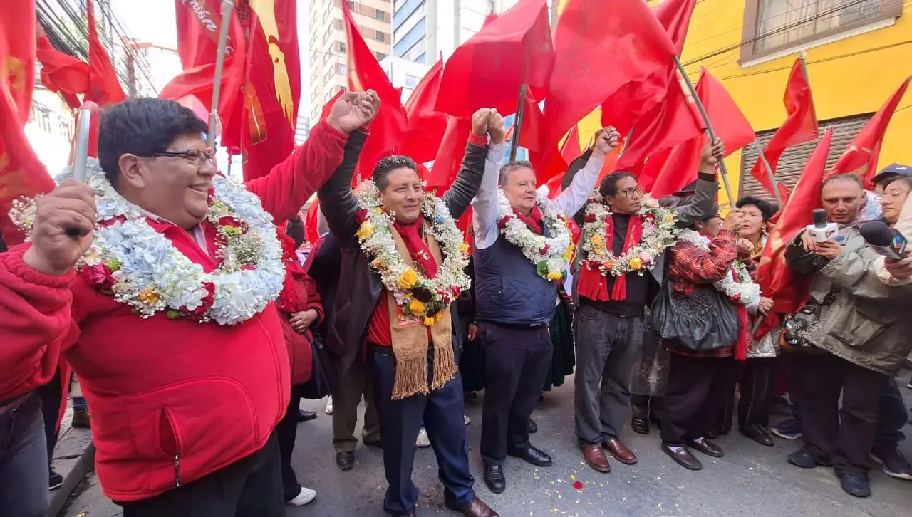 Santos Quispe busca la reelección en la Gobernación y anunció postulantes para las alcaldías de La Paz y El Alto
