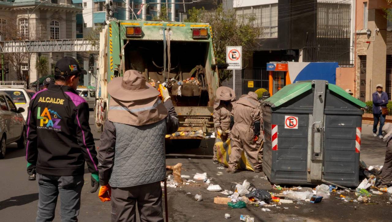 La Paz: Empresa de aseo posterga firma de contrato con la Alcaldía por observaciones “técnicas y legales”