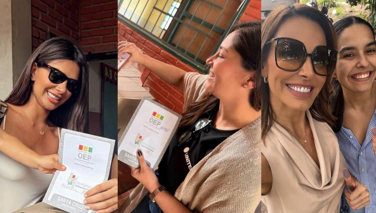 Rostros de la televisión acudieron a las urnas para cumplir con su deber ciudadano