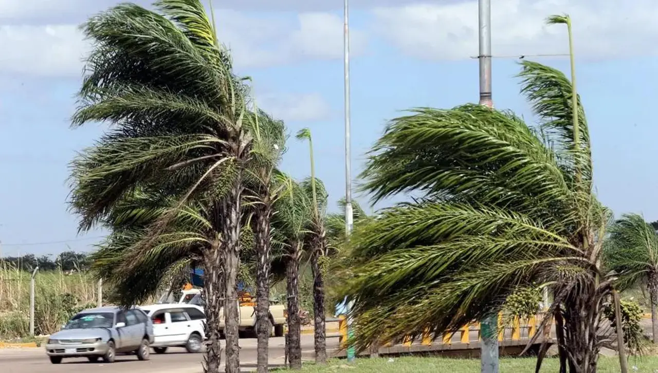 Rige alerta porque las ráfagas de vientos podrían alcanzar los 70 kilómetros por hora