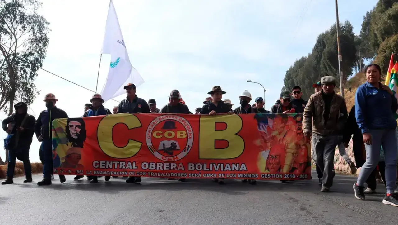 COB convoca a ampliado nacional por el diésel, advierte con movilizaciones y responsabiliza al Gobierno