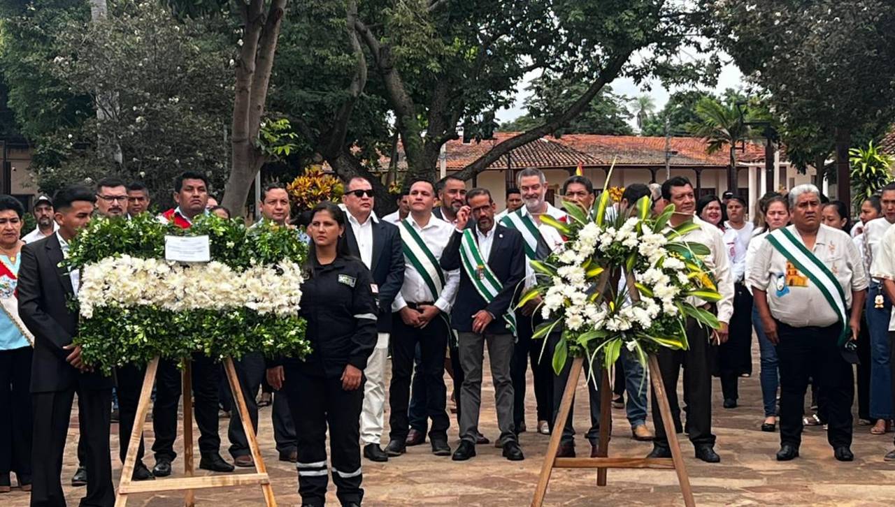 Se inician los actos por los 465 años de la fundación de Santa Cruz de la Sierra