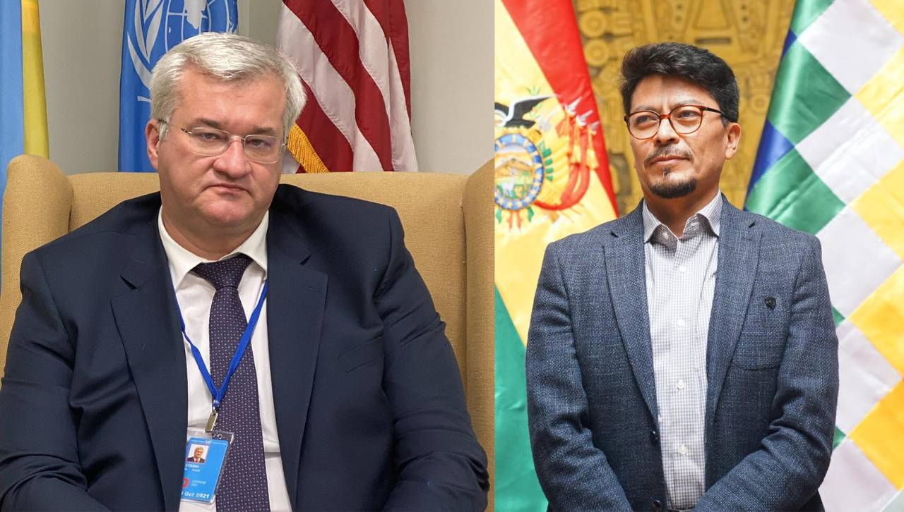 Ucrania destaca diálogo con canciller de Bolivia como “primer paso” para retomar contacto