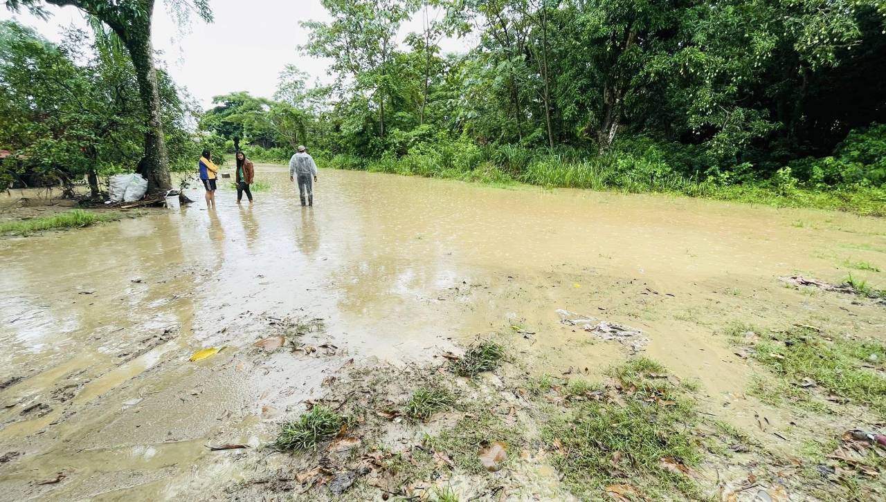 Comunarios en San Carlos temen una riada en esta época de lluvias y exigen trabajos preventivos a las autoridades