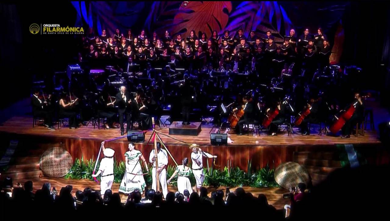 Unitel y la Orquesta Filarmónica rinden un homenaje musical a Santa Cruz