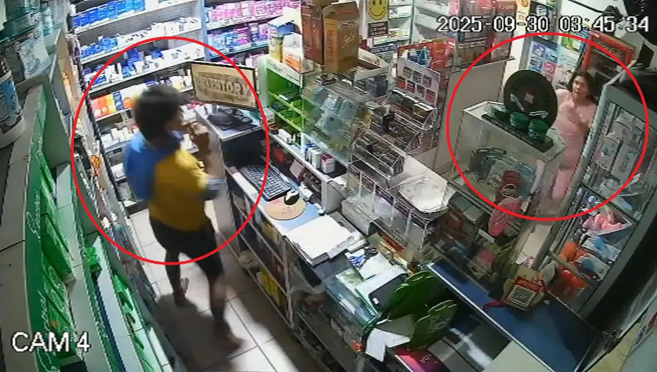 Atraco dentro de una farmacia: Afectada dice que delincuente la amenazó con matarla