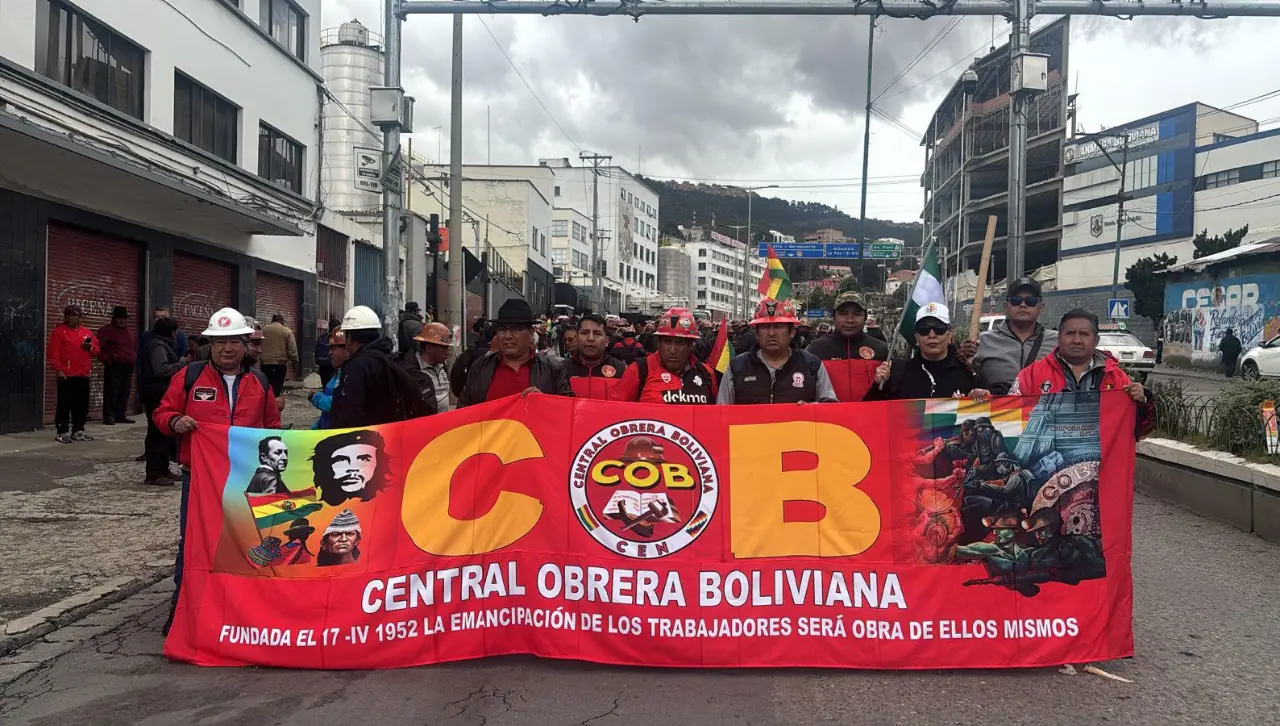 COB dice que las movilizaciones continúan y sostendrán una reunión para definir medidas contra el DS 5503