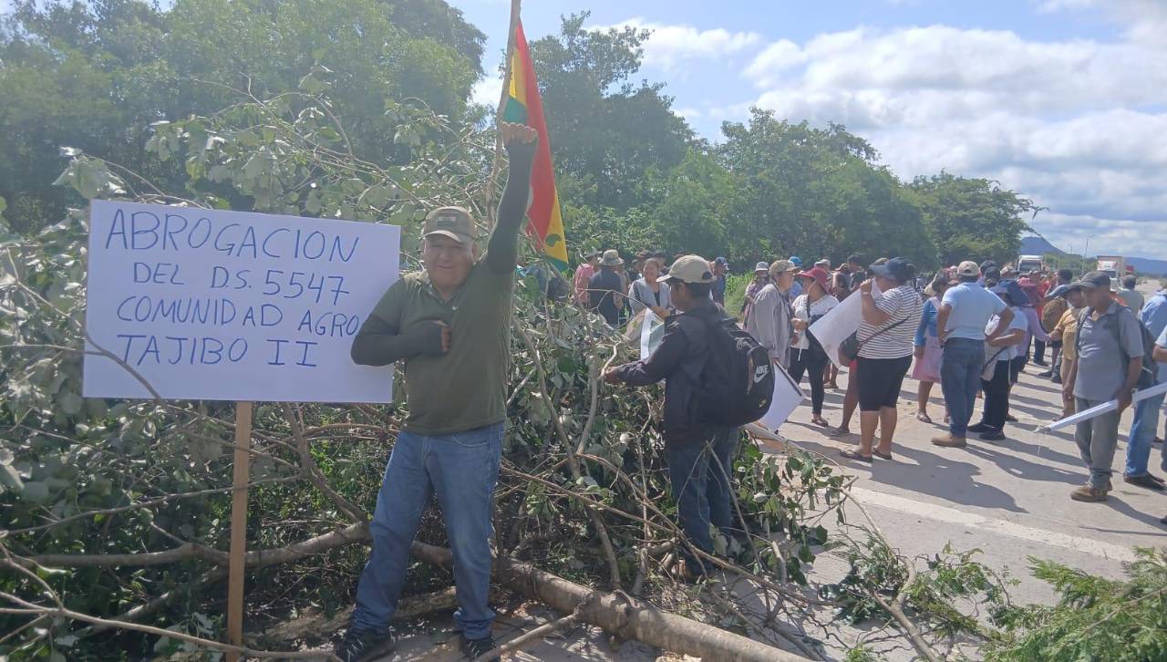 Bloqueo en la Chiquitania: Productores contemplan cuarto intermedio desde este miércoles