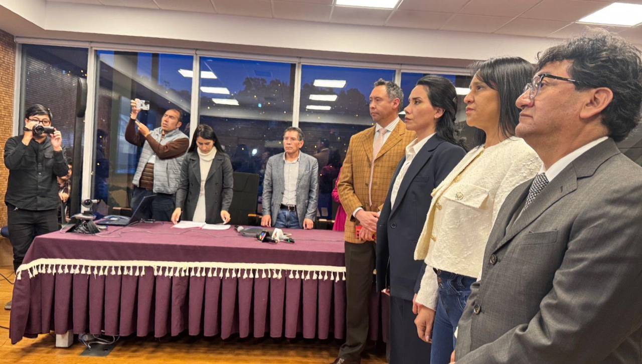 Juran los cuatro vocales electorales departamentales designados en representación del Ejecutivo