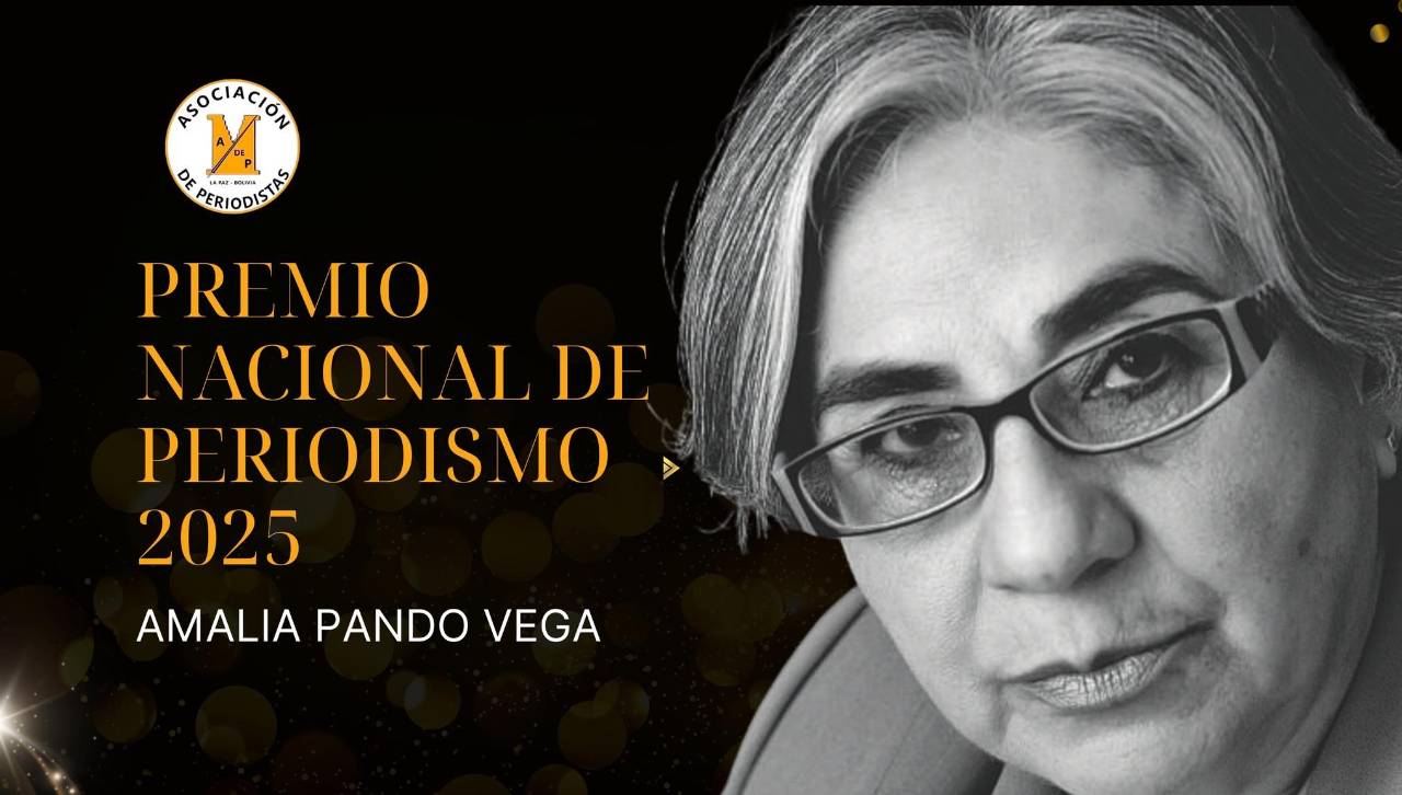 Amalia Pando gana el Premio Nacional de Periodismo 2025