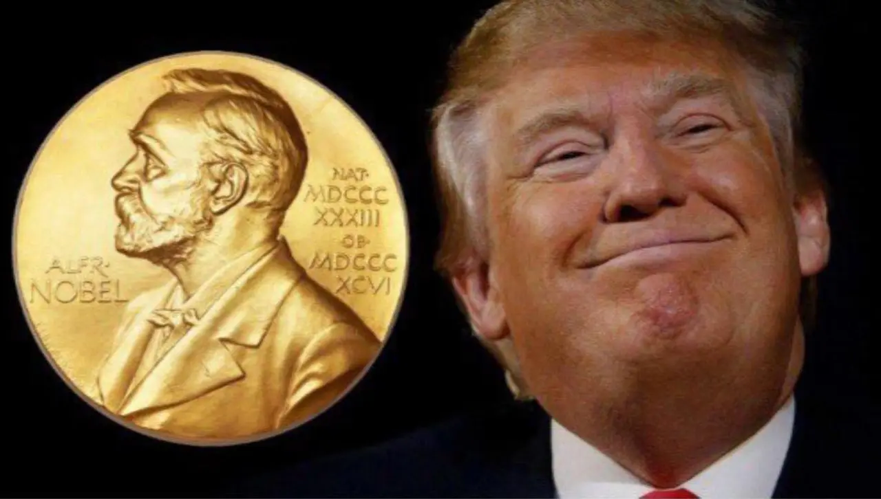 Trump es nominado al Nobel de la Paz por su papel en el acuerdo entre Israel e Irán