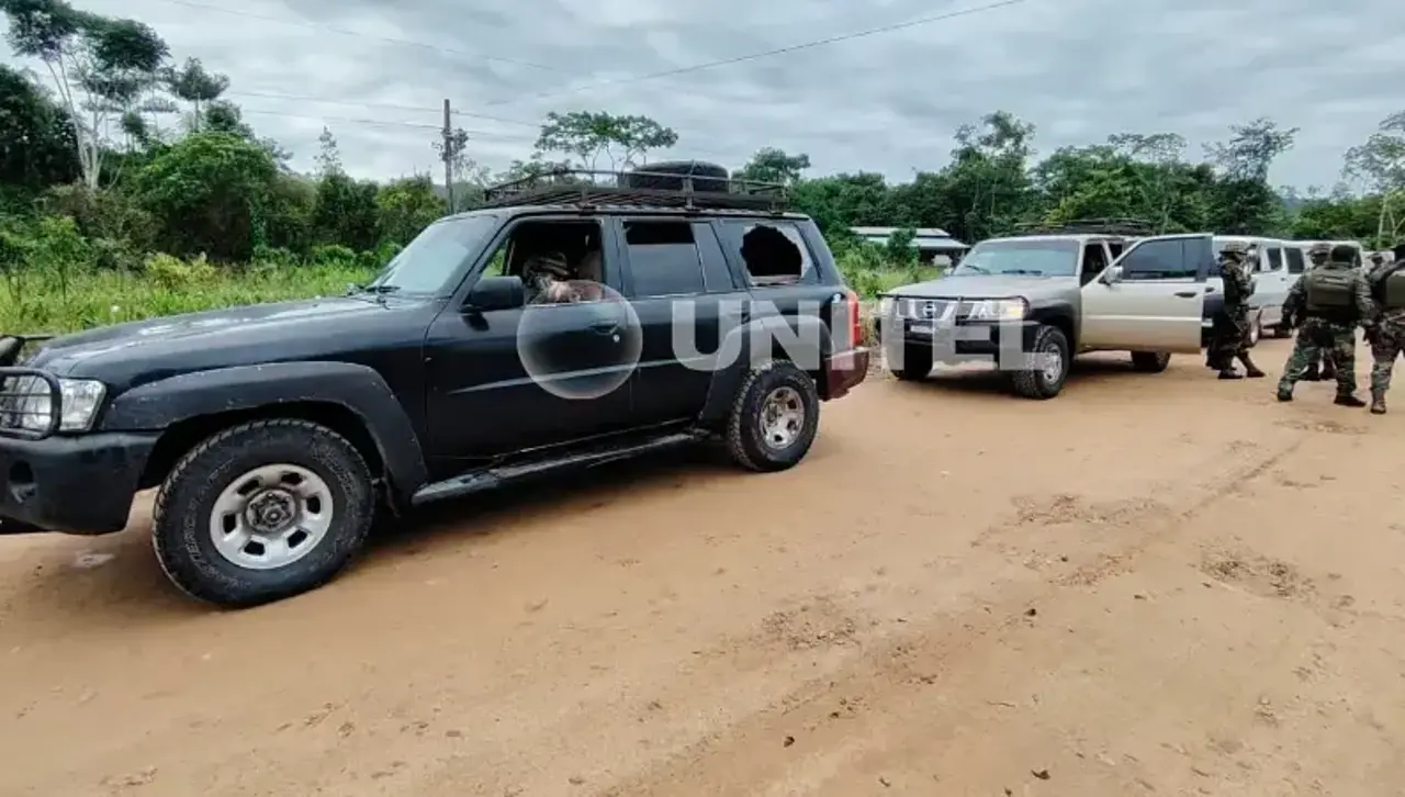 Emboscada a patrulla antidrogas: Hay siete aprehendidos, tres policías heridos y tres vehículos dañados