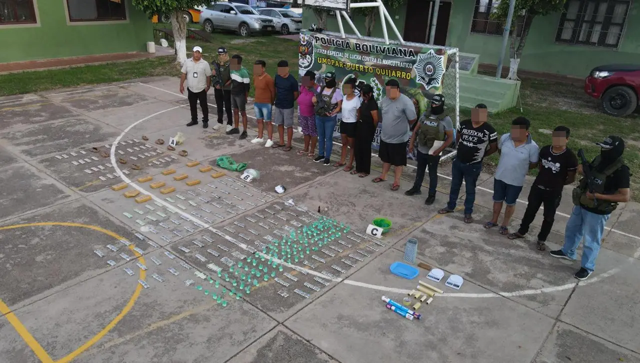 Desarticulan red de narcotráfico en Puerto Quijarro, contactaban a sus víctimas con falsas ofertas de trabajo