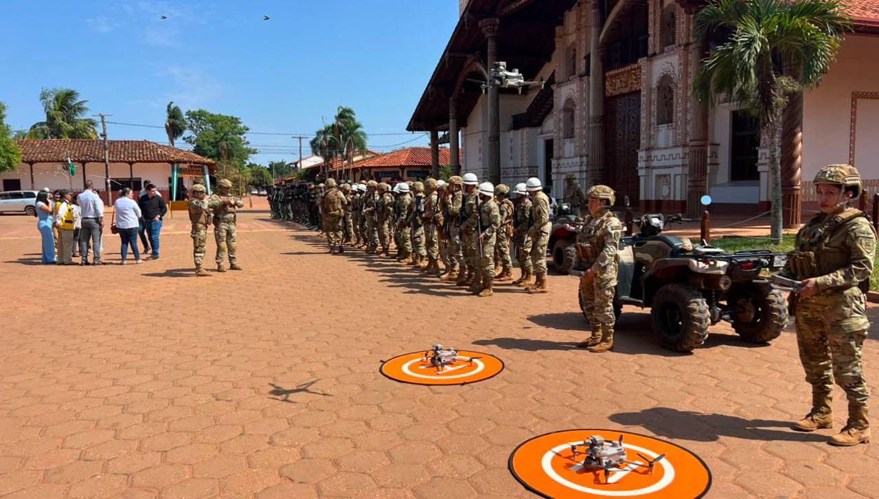 Tras su posesión, secretario del Consejo de Defensa dice que contingente militar en San Ignacio “accionará”