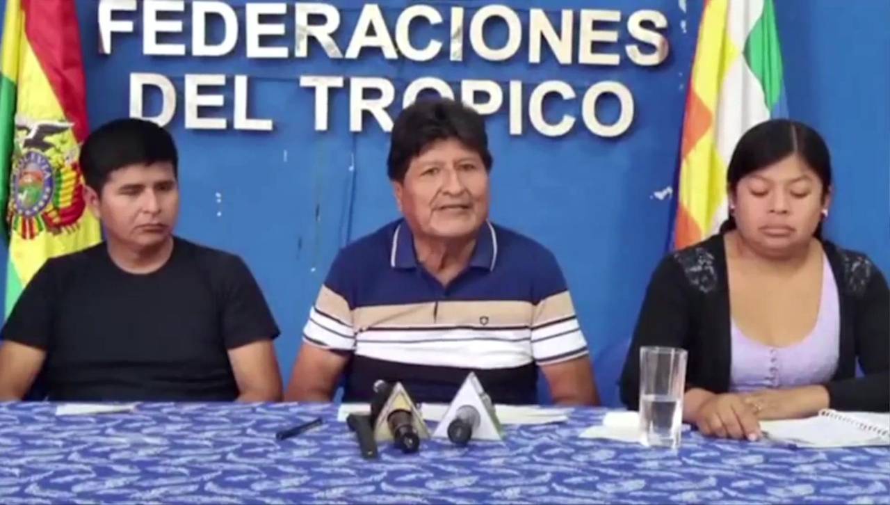 Tras divulgación de audios atribuidos a Paz, Evo pide seguimiento de organismos internacionales 
