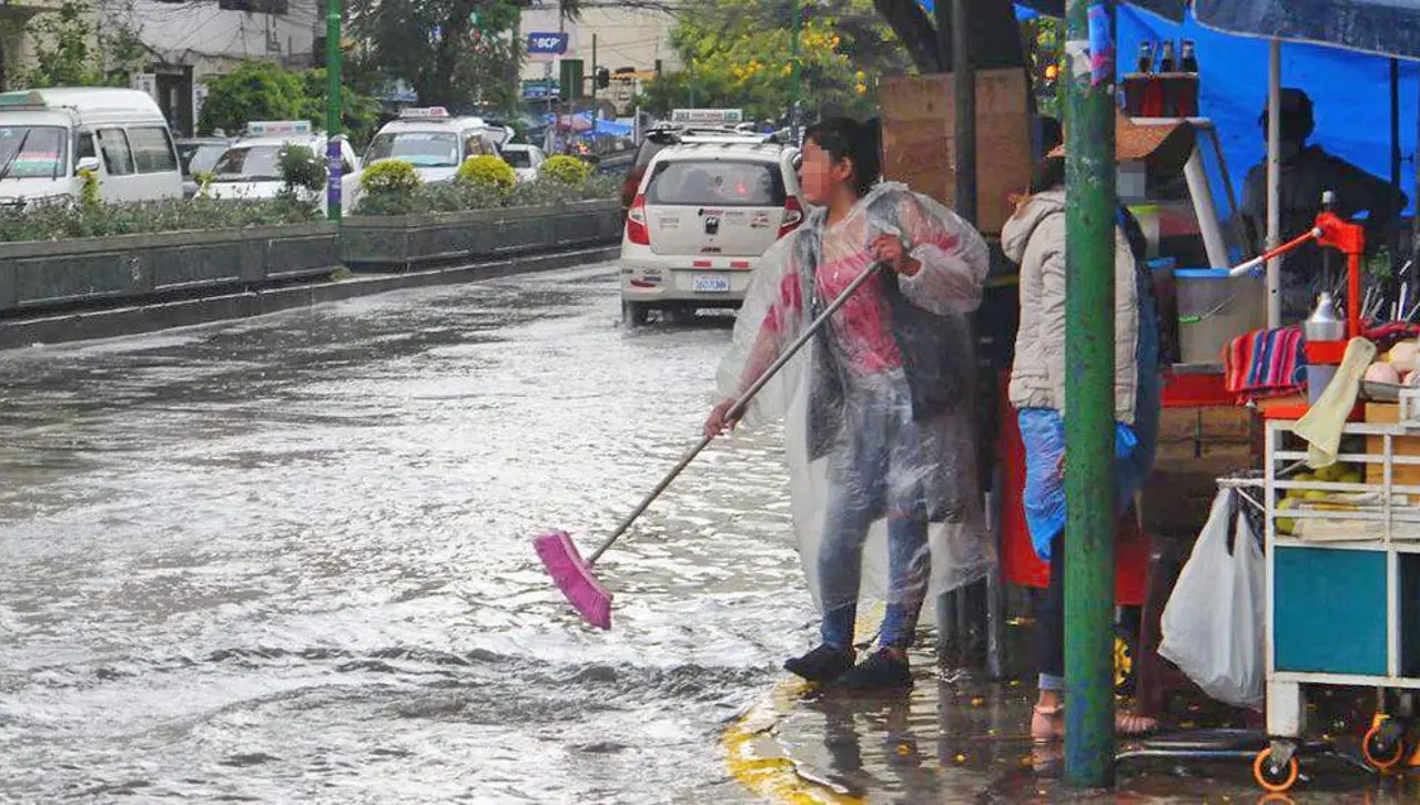 Se pronostica que las lluvias continúen en Cochabamba hasta los últimos días del año