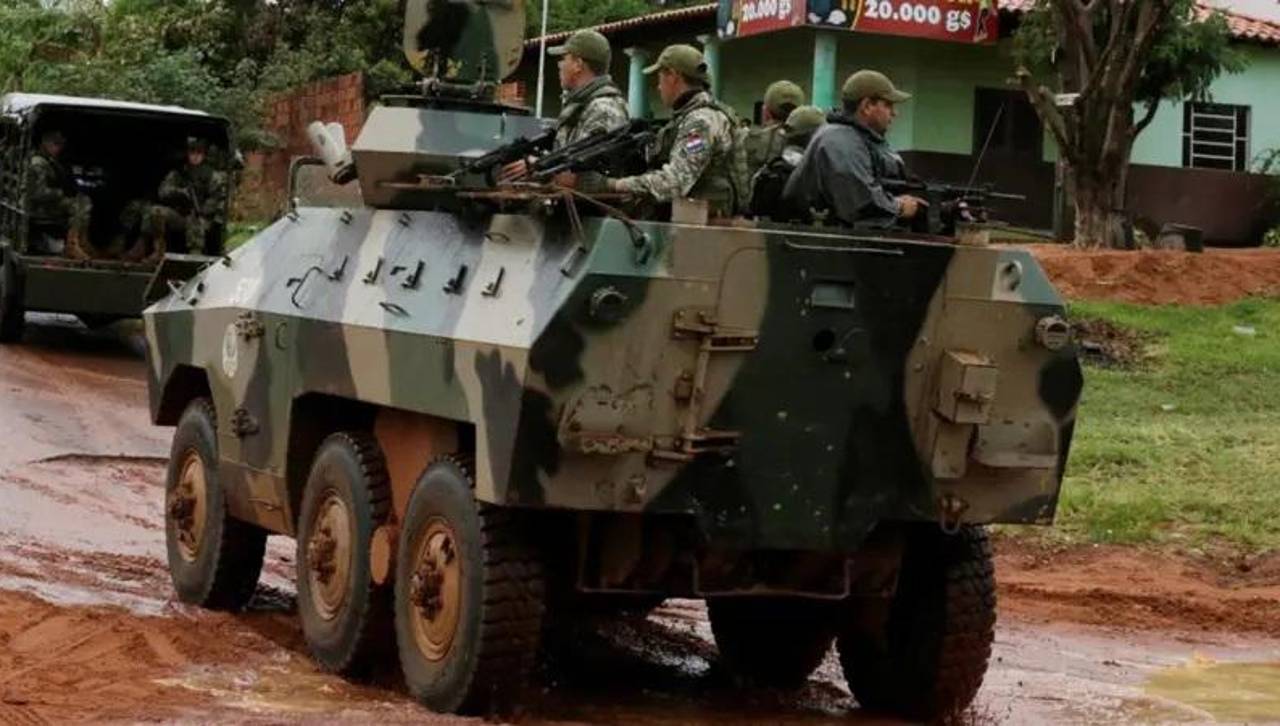 Comienza despliegue de militares a fronteras paraguayas para combatir el crimen organizado