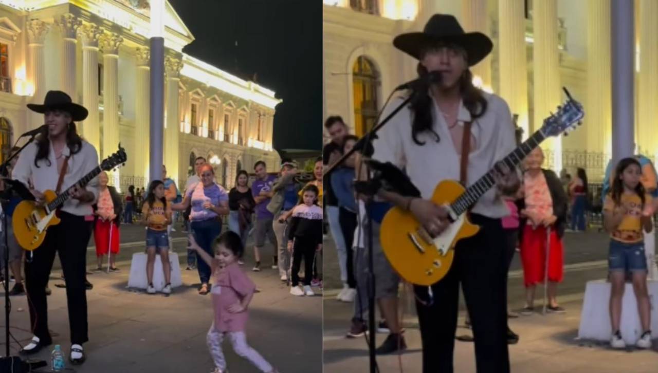 Video: Una niña convence a un cantante de rock para que toque una canción de Bad Bunny