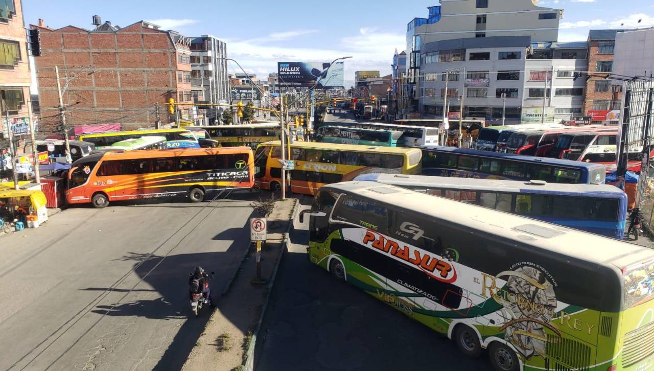 Paro de transporte: ¿A qué hora se normaliza la circulación de vehículos en La Paz?