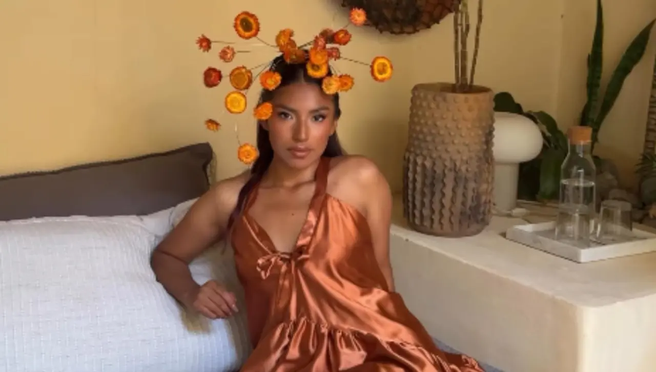 Albertina Sacaca cumple un sueño en México: realiza una producida sesión de fotos 