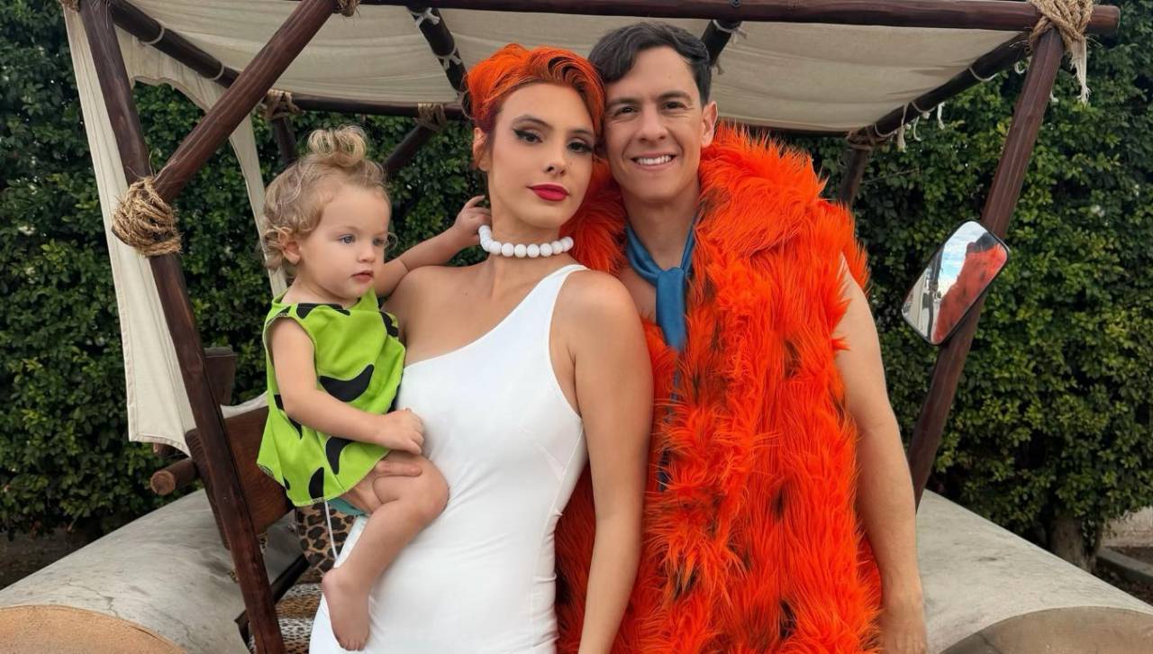 Guaynaa y Lele Pons enternecen las redes con el disfraz de ‘Los Picapiedras’