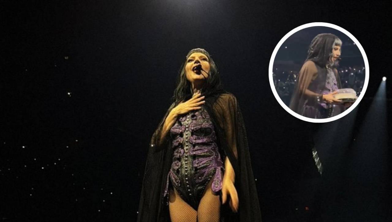 Lady Gaga recibe una torta en pleno show; el regalo inesperado desata euforia entre sus fans 
