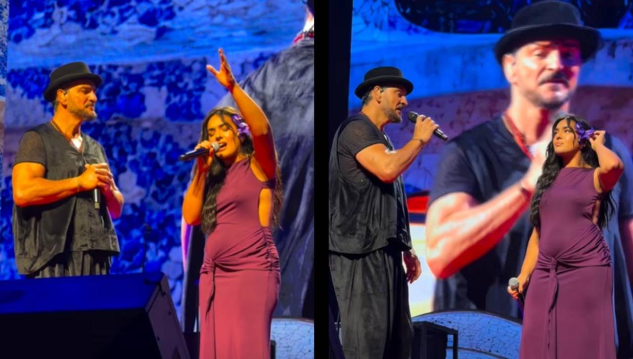 Ricardo Arjona y Ángela Leiva emocionaron al cantar ‘Fuiste tú’