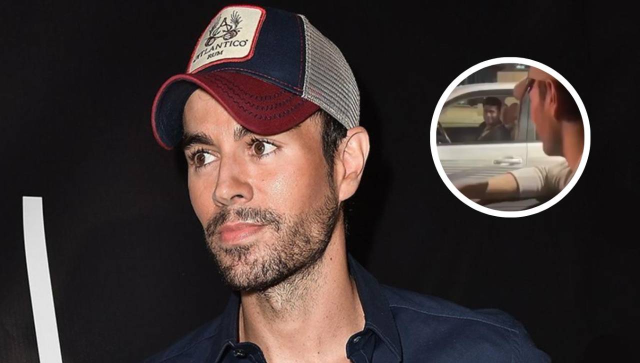 Enrique Iglesias sorprende a un fan al cumplir su deseo y bajarse de su auto para tomarse una selfie