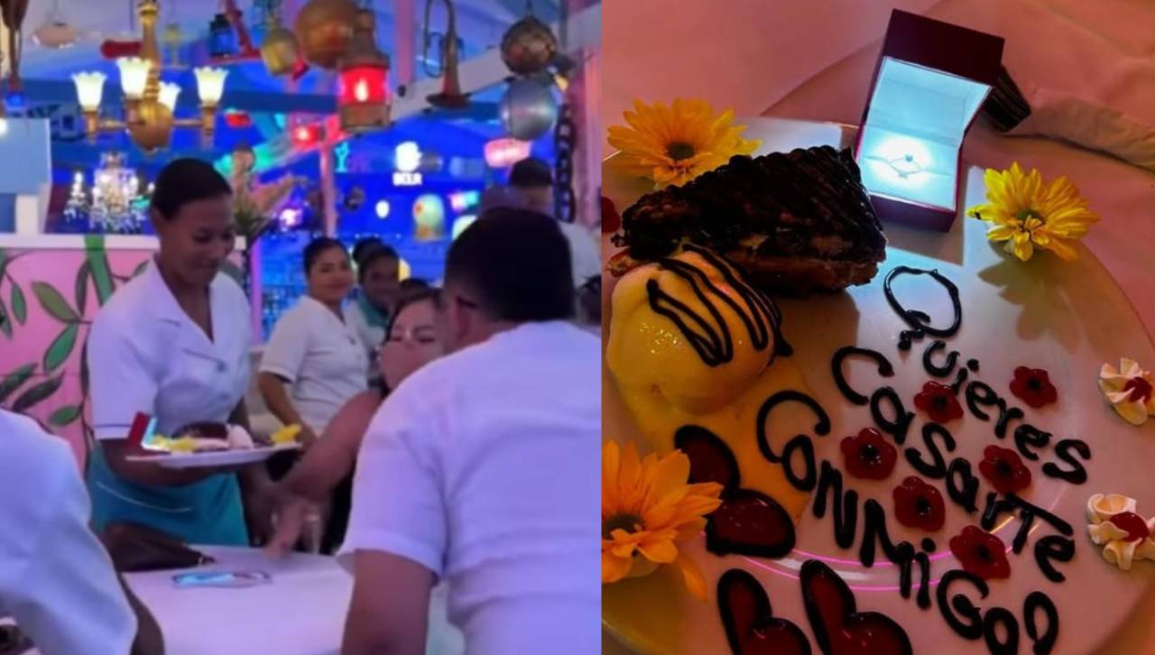 ¡De espectadora a protagonista! Una cena terminó en un inolvidable “sí, acepto”