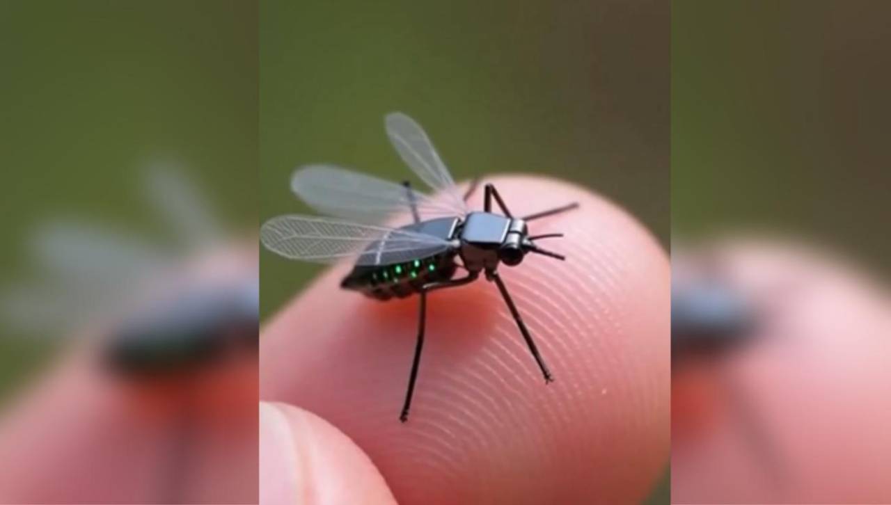 Video: China sorprende con drones que tienen la forma y el tamaño de un mosquito