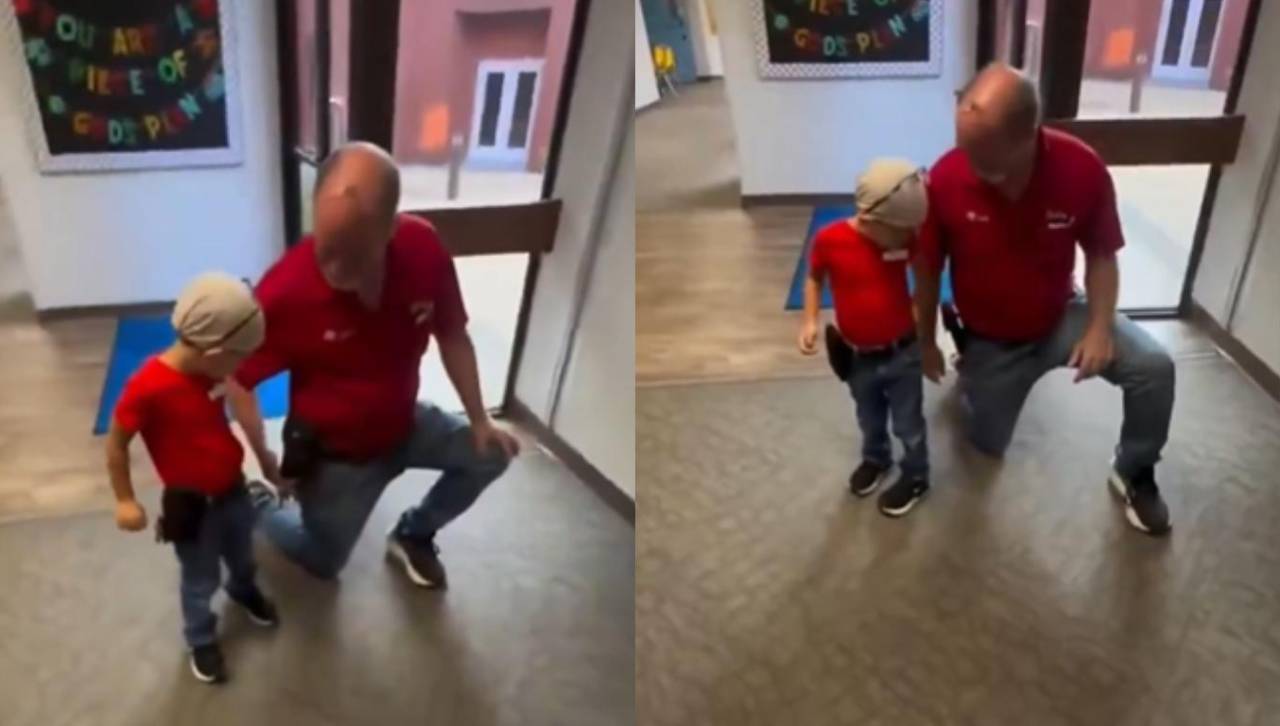 Video: niño sorprende al elegir al trabajador de mantenimiento como su ídolo