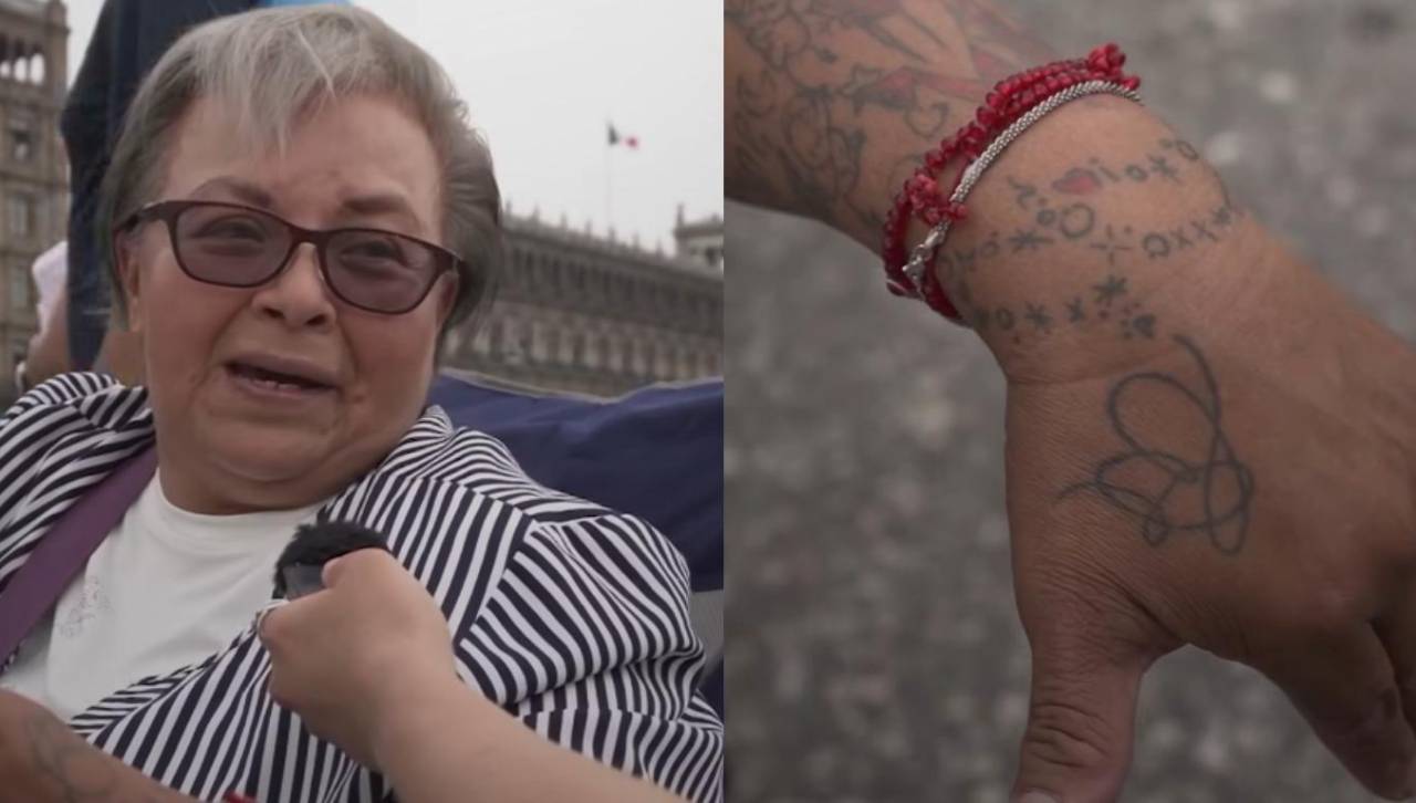 Video: Adulta mayor fan de BTS sorprende con tatuajes inspirado en el grupo