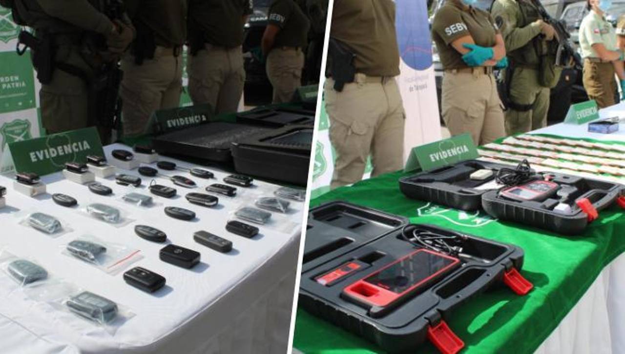 Cae en Chile una banda que robaba vehículos por encargo vía WhatsApp para venderlos en Bolivia