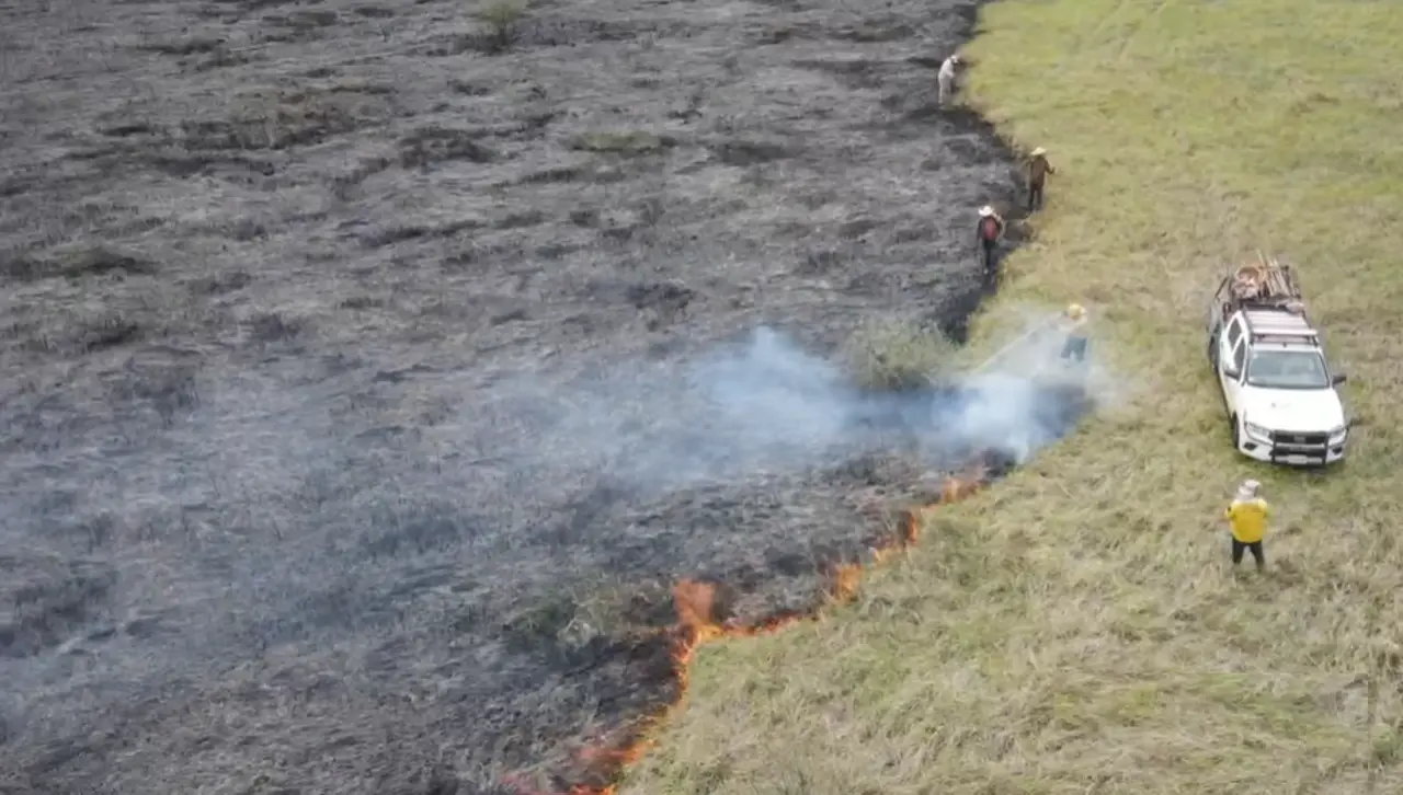 Incendios en el norte de Otuquis y en el Triángulo Foianini fueron controlados y liquidados
