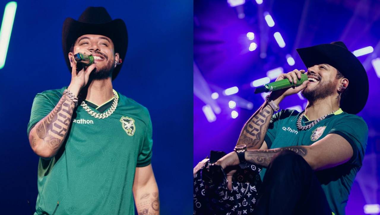  “Hay más gente afuera”: así reaccionó Eduin Caz, del grupo Firme, durante su concierto en Santa Cruz