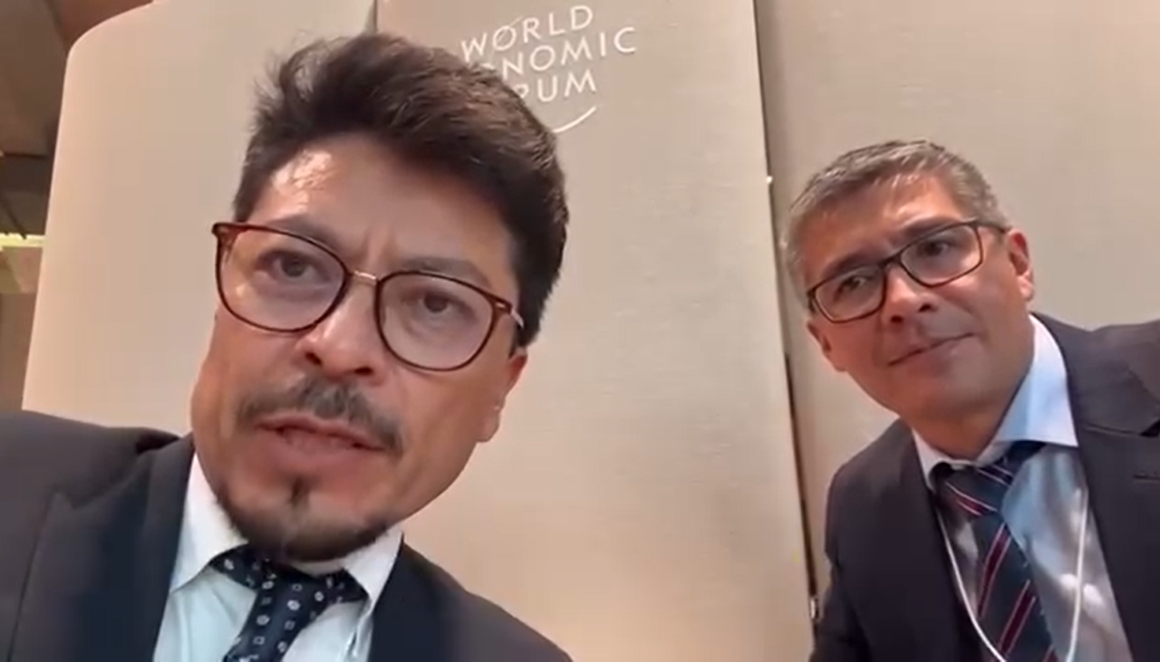 Desde Davos, canciller anuncia que hay interés en el litio y la incorporación de tecnología en Bolivia