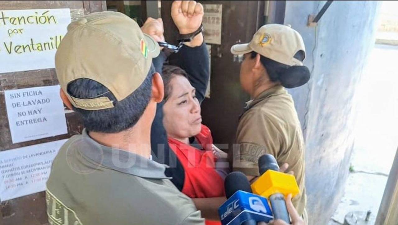 Ruth Nina es ingresada a la cárcel y dice que “es un honor” llegar a ese lugar