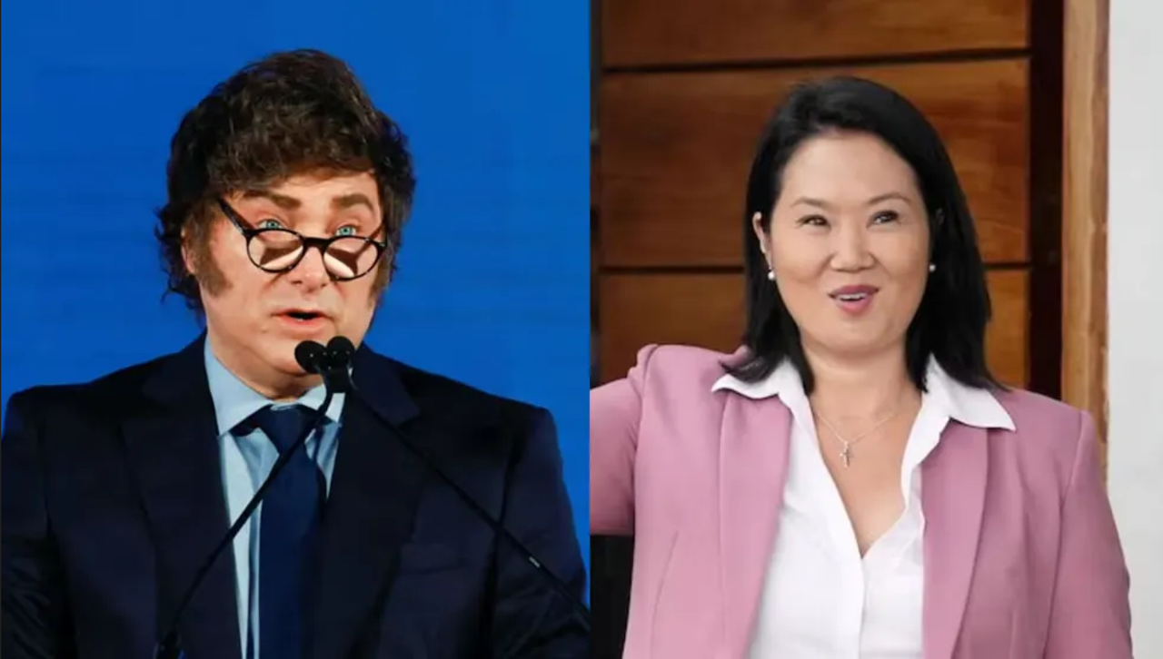 Milei se comunica con Keiko Fujimori para “abrir una nueva etapa entre Argentina y Perú”