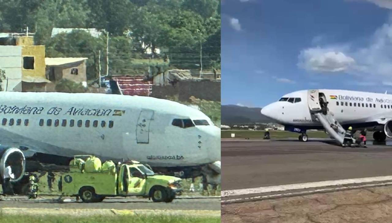 A punto de despegar, falló un motor de un avión de BoA con 144 personas y en Cochabamba se suspendieron operaciones aéreas por 90 minutos