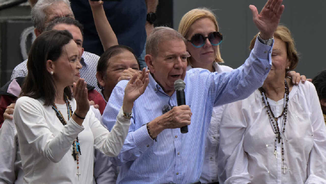 González Urrutia: “Como presidente electo, exijo la liberación inmediata de María Corina Machado”