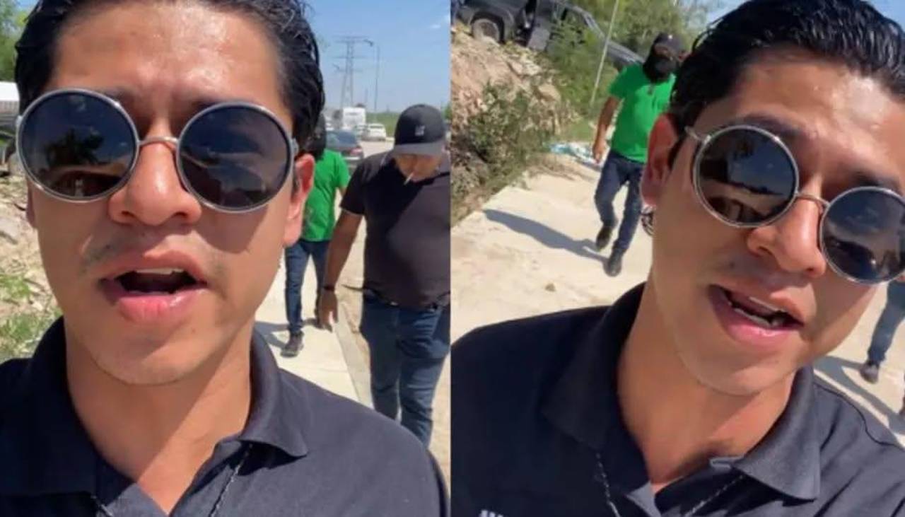 ¡En vivo! Roban el celular a un reportero durante una transmisión en México 