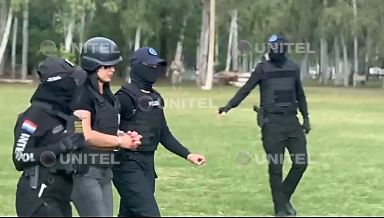 Esposa de Marset está recluida en una ‘cárcel militar’ de Paraguay, tras su extradición desde España