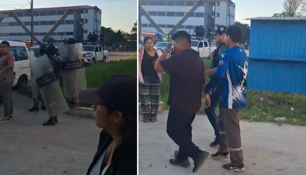 Once de doce aprehendidos por avasallamiento en Montero cumplirán detención preventiva