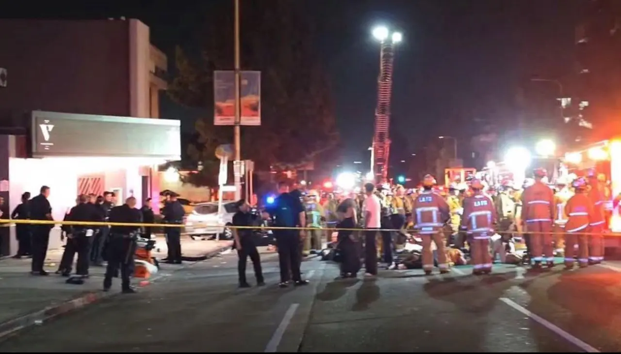 Un atropello múltiple en Los Ángeles deja al menos 30 heridos, siete en estado crítico