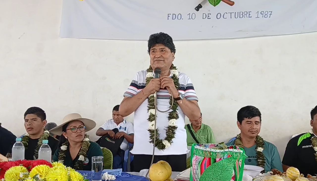 Evo dice que “no llora” por su inhabilitación y que sus seguidores promueven el voto nulo