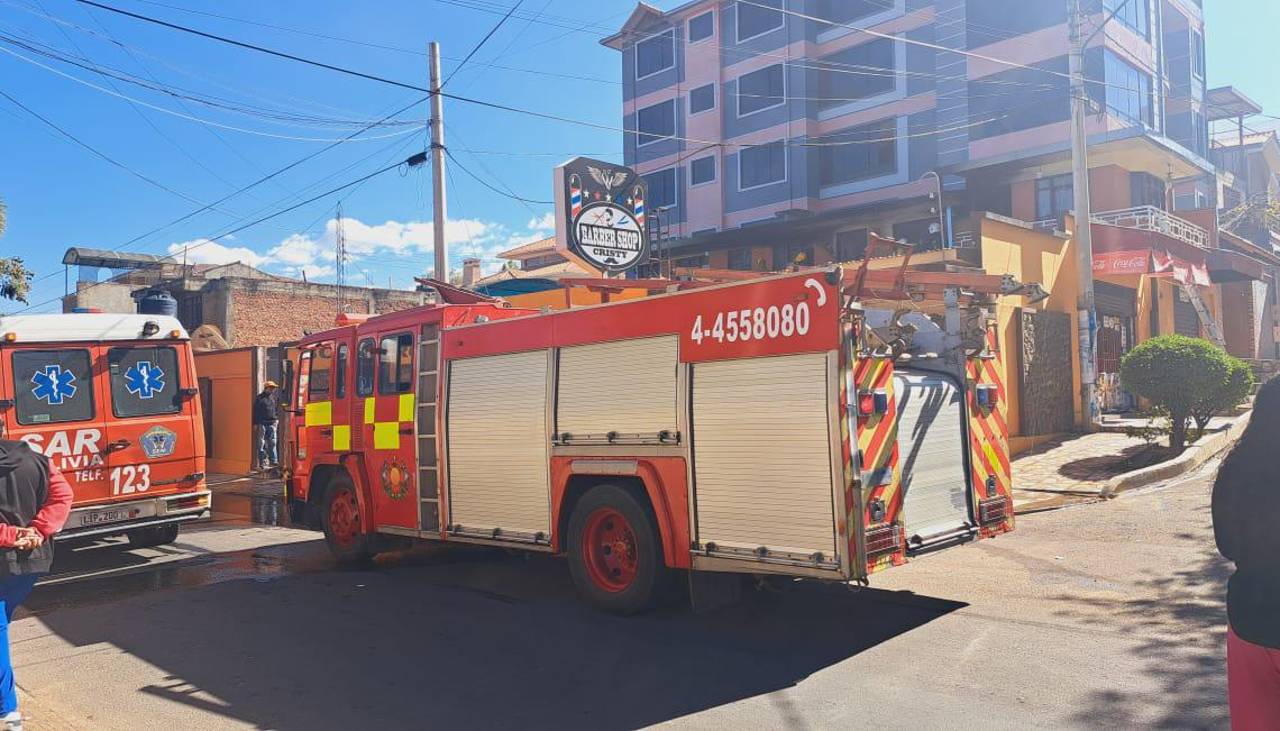 Incendio en una habitación deja a una persona afectada por inhalación de humo