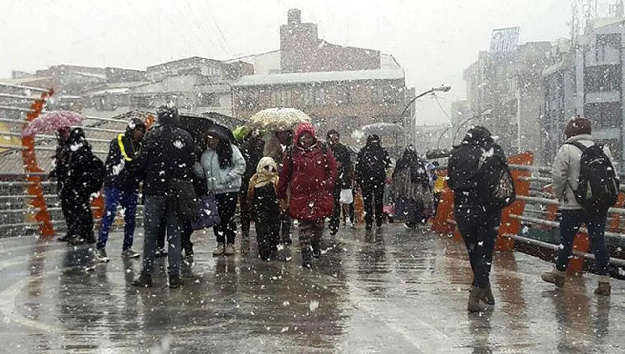 ¡Tome previsiones! Senamhi pronostica nevadas en La Paz y posible desborde de ríos en seis departamentos 