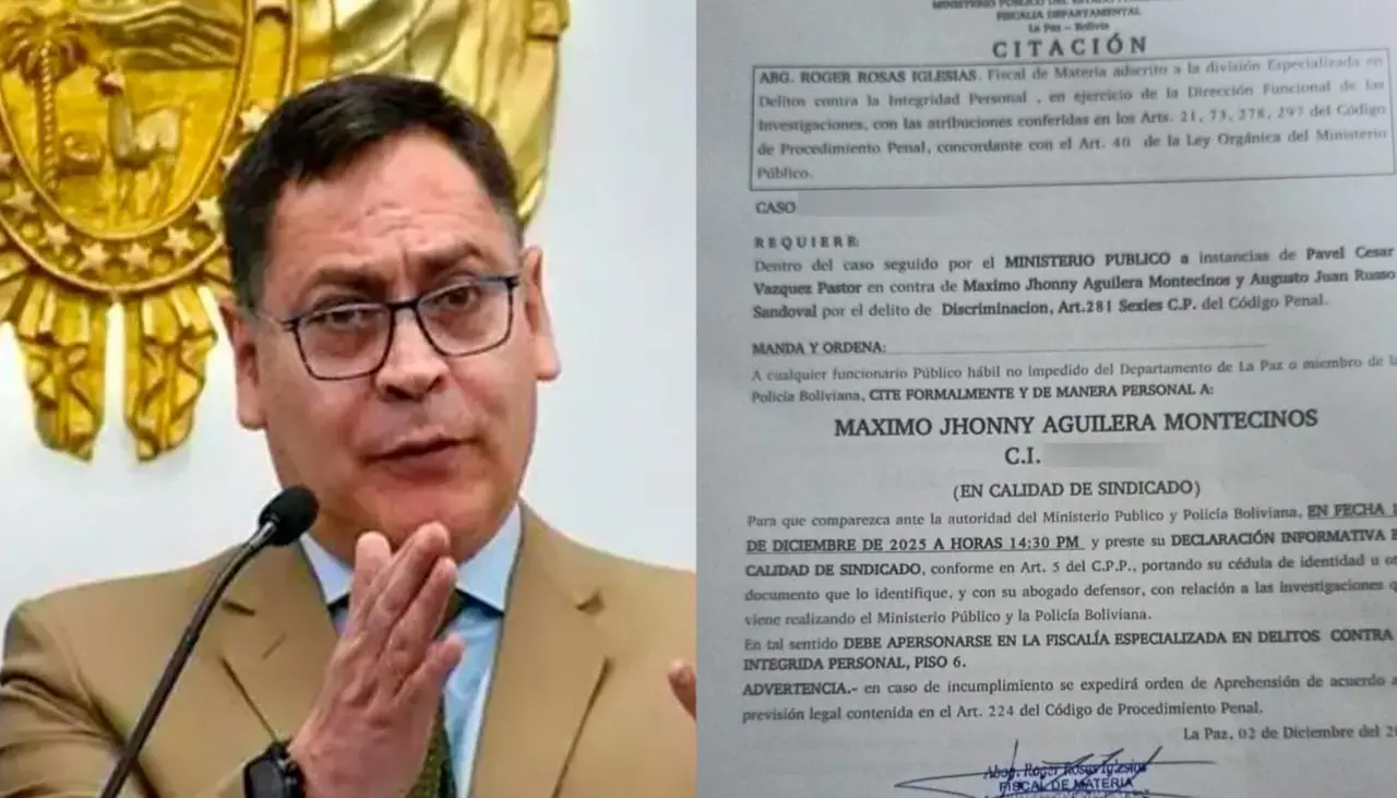 Exviceministro Aguilera es citado por la Fiscalía como sindicado en un caso de discriminación